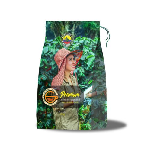 Empaque de cafe premiun de goldmez